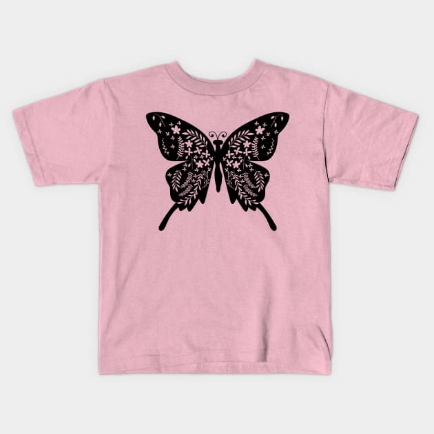 Butterfly Kids T-Shirt by My Artsam